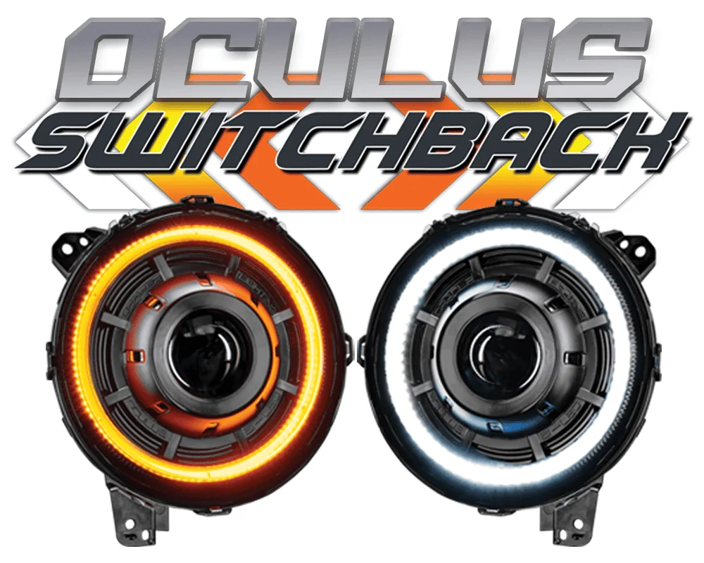 Jeep Gladiator NEW: Oculus Bi-LED Switchback Version SWBoculus_banner