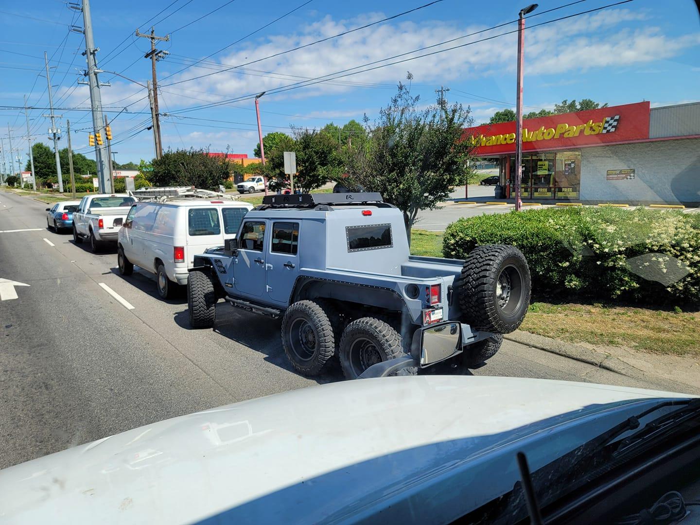 Jeep Gladiator My friend saw this in Charlotte. 126220751_4305131332831887_7410343494317816783_n