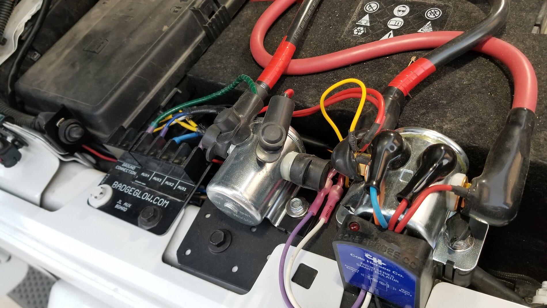 Jeep Gladiator DIY Dual Battery Setup 20210519_194055