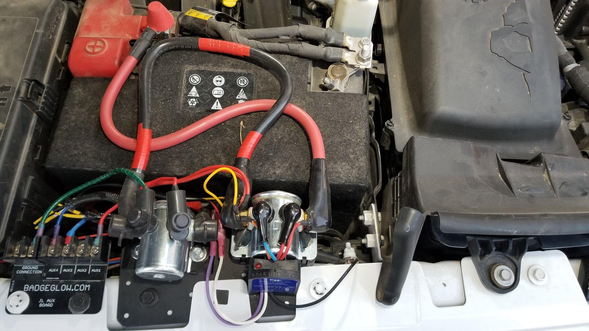 Jeep Gladiator DIY Dual Battery Setup 20210519_194028