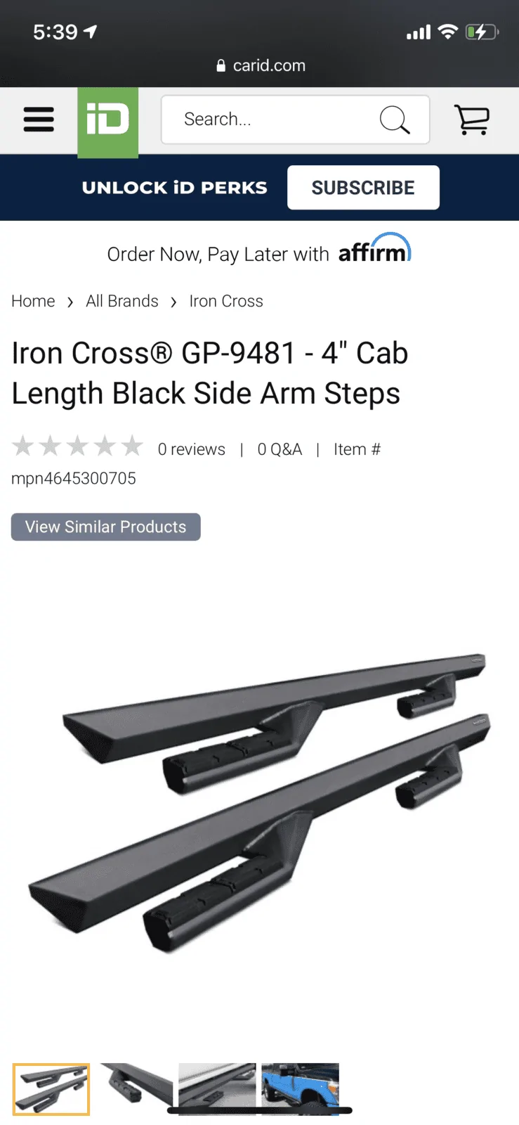 Jeep Gladiator Iron cross running boards 6D55BBFC-FFB3-4607-94D6-9C774F14A3BB
