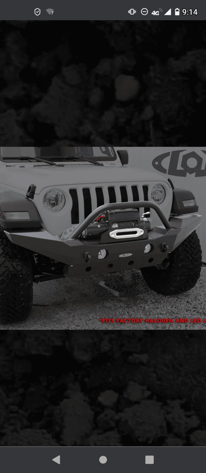 Jeep Gladiator Want everyones opinion...Stubby or Full Length Bumpers Screenshot_20210518-211426