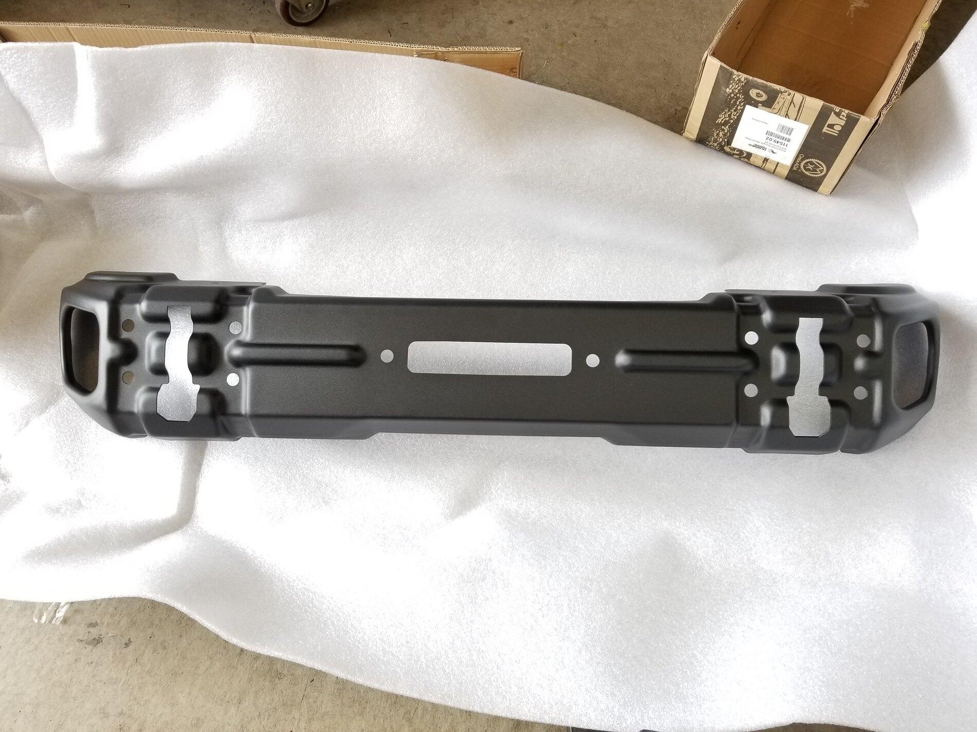 Jeep Gladiator Rugged Ridge Arcus winch block off plate 20210520_151835