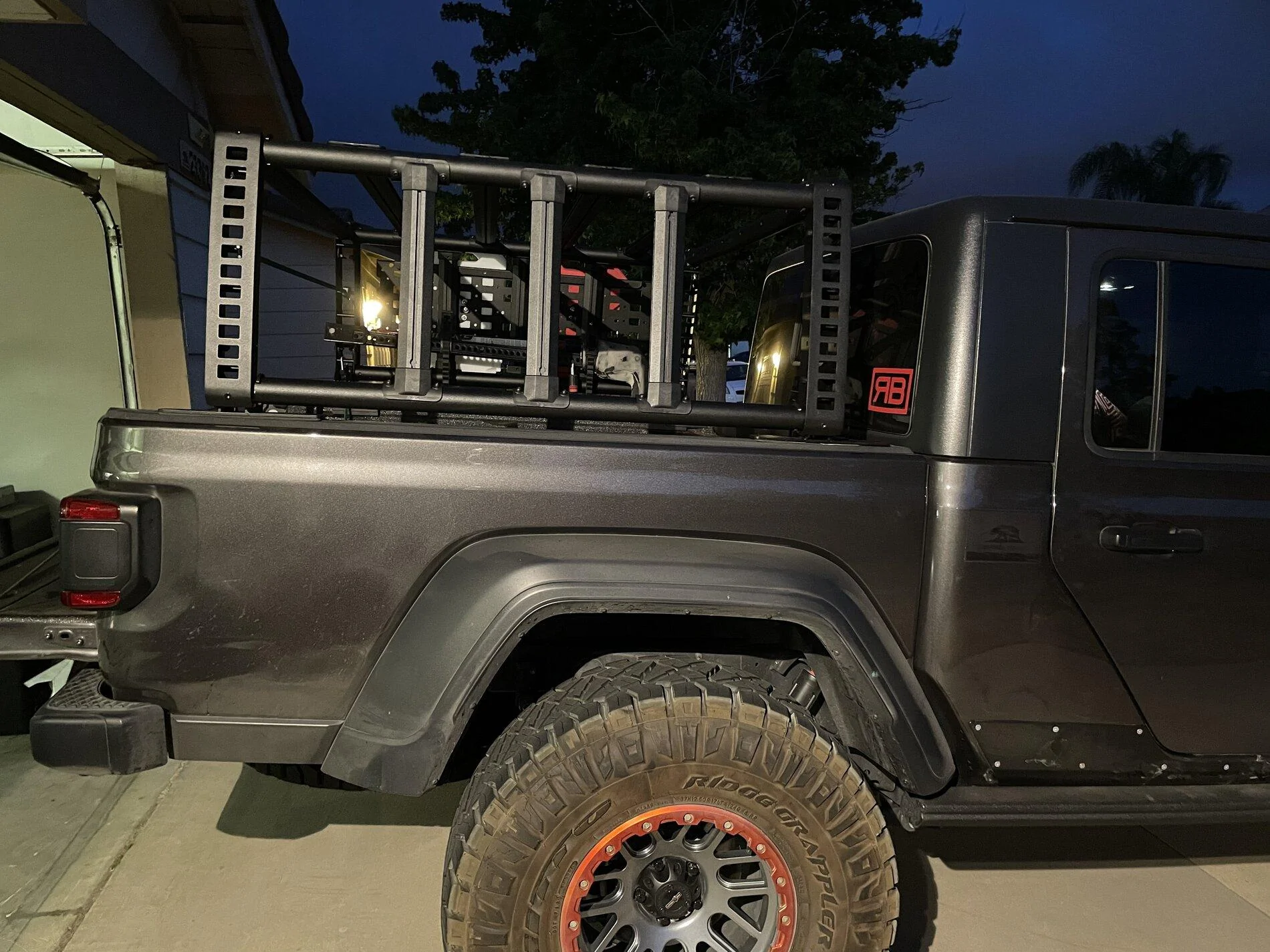 Jeep Gladiator Go Rhino Xtreme Overland Rack 7E32DC20-1525-47DF-99AF-3A7149AFE503
