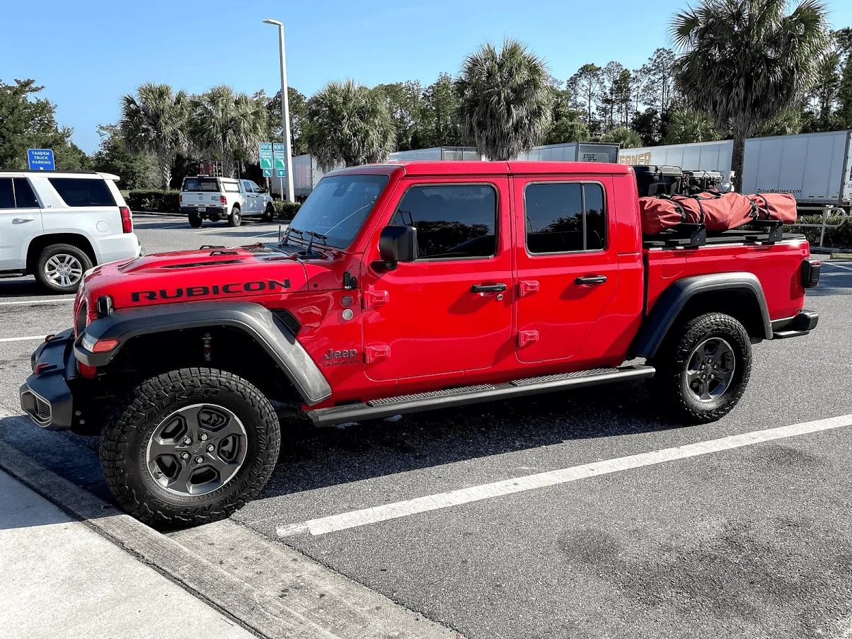 Jeep Gladiator RTT vs "Adventure" trailer 1621608673356