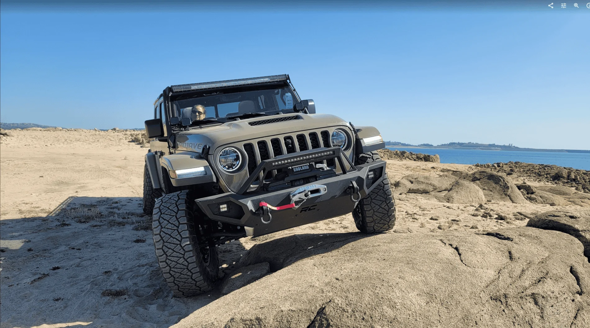 Jeep Gladiator MOJAVE Edition Gladiator JT Club Front Bumper