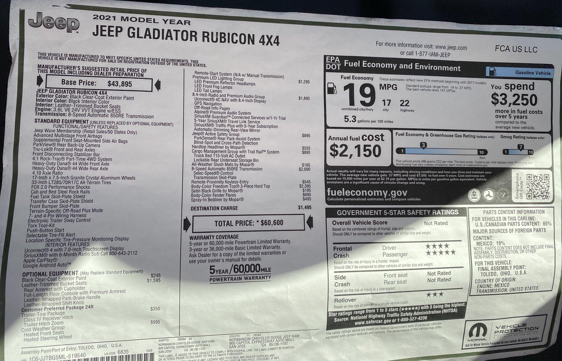 Jeep Gladiator New owner still in buying queue DC5664F8-7887-45D3-9CAB-9A2A235CF921