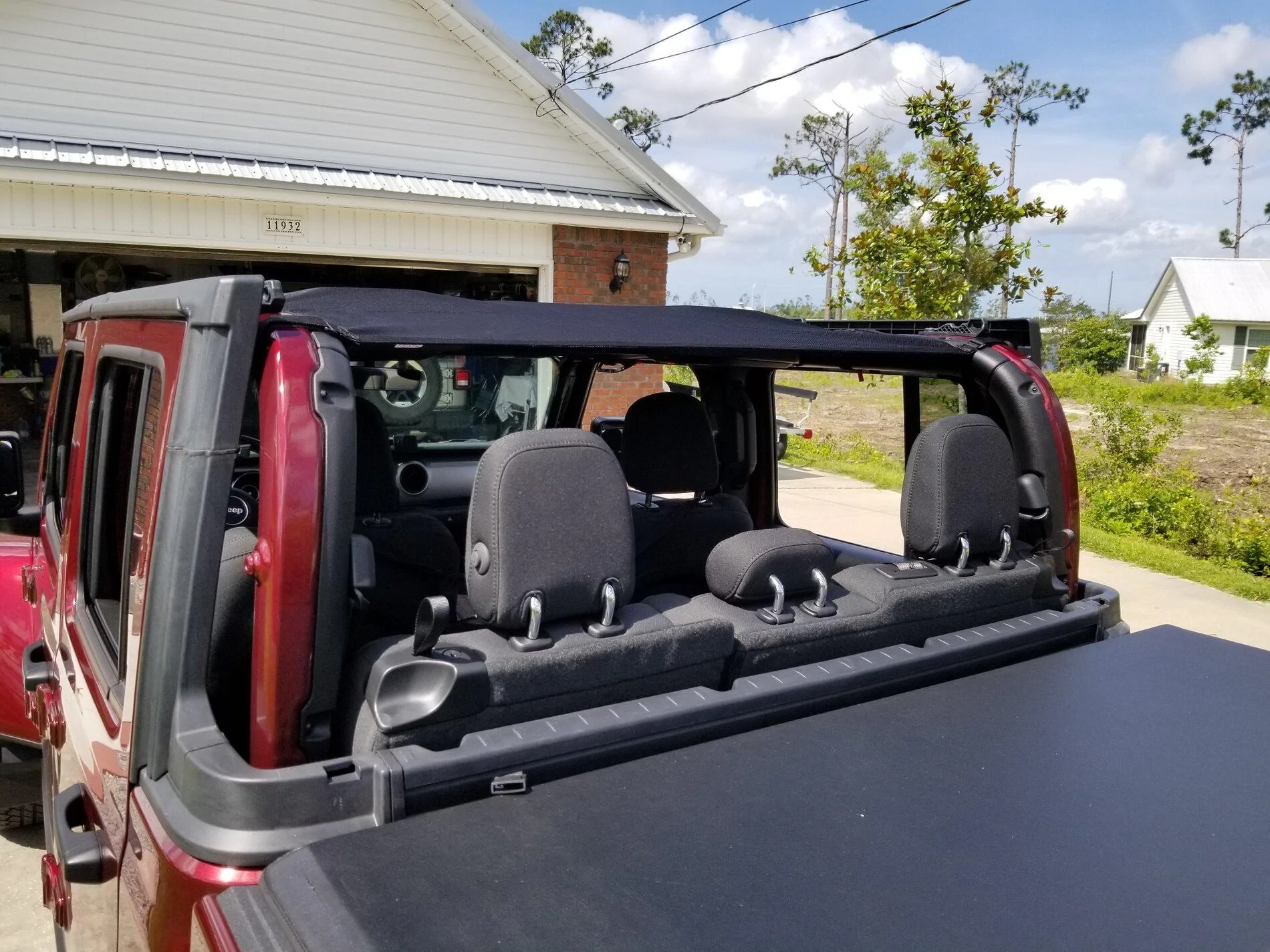 Jeep Gladiator Rugged Ridge Eclipse Sun Shade Impressions 20210522_101112