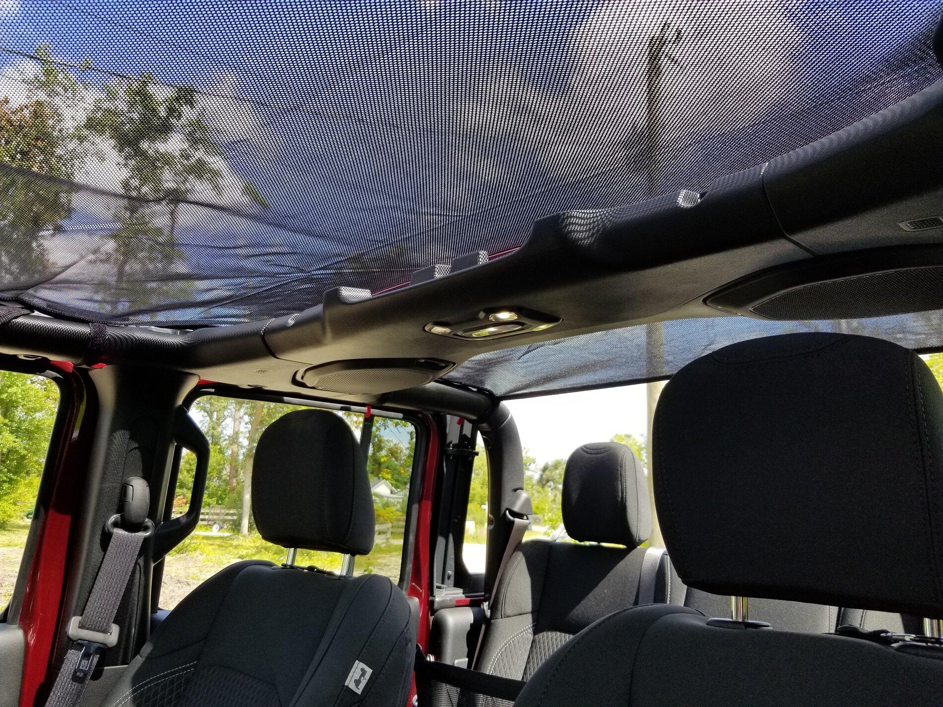 Jeep Gladiator Rugged Ridge Eclipse Sun Shade Impressions 20210522_101128