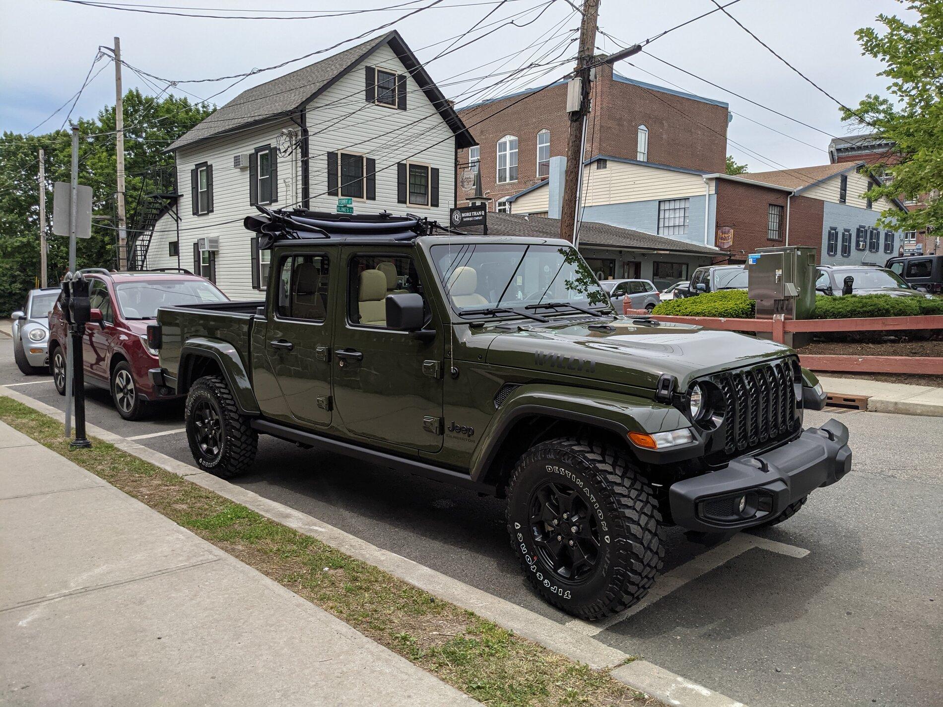 Jeep Gladiator SARGE GREEN Gladiator club PXL_20210522_164200637