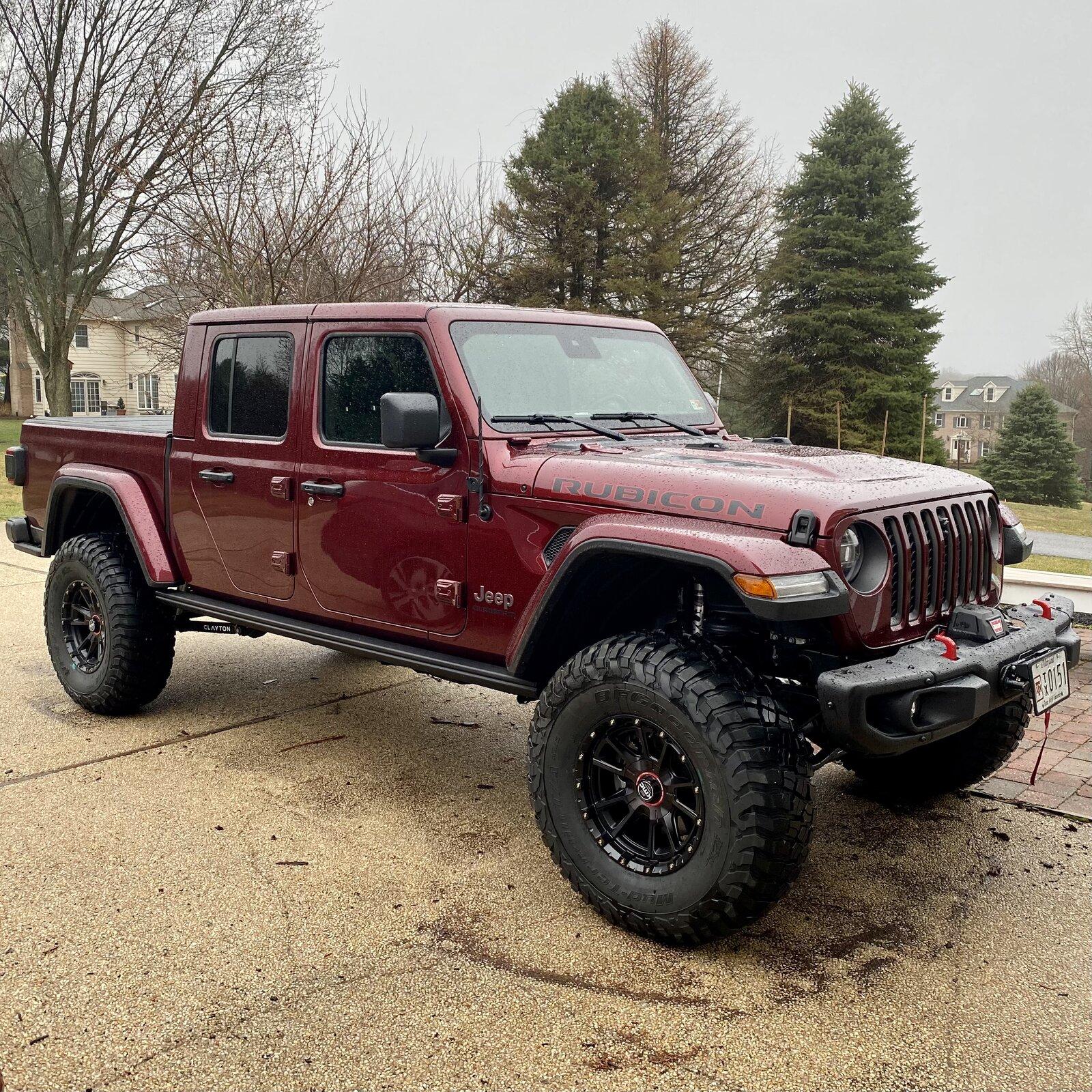 Jeep Gladiator 17x9 -12 rims on wide track axles BCC8B1CE-01C8-45F4-9F0D-47E35E936A62