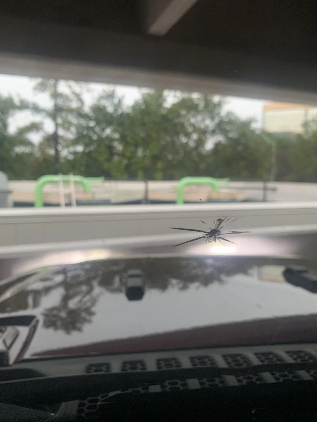 Jeep Gladiator Cracked windshield after 3 weeks 99F3ECFE-FFC0-4837-9E0D-992CC8802197