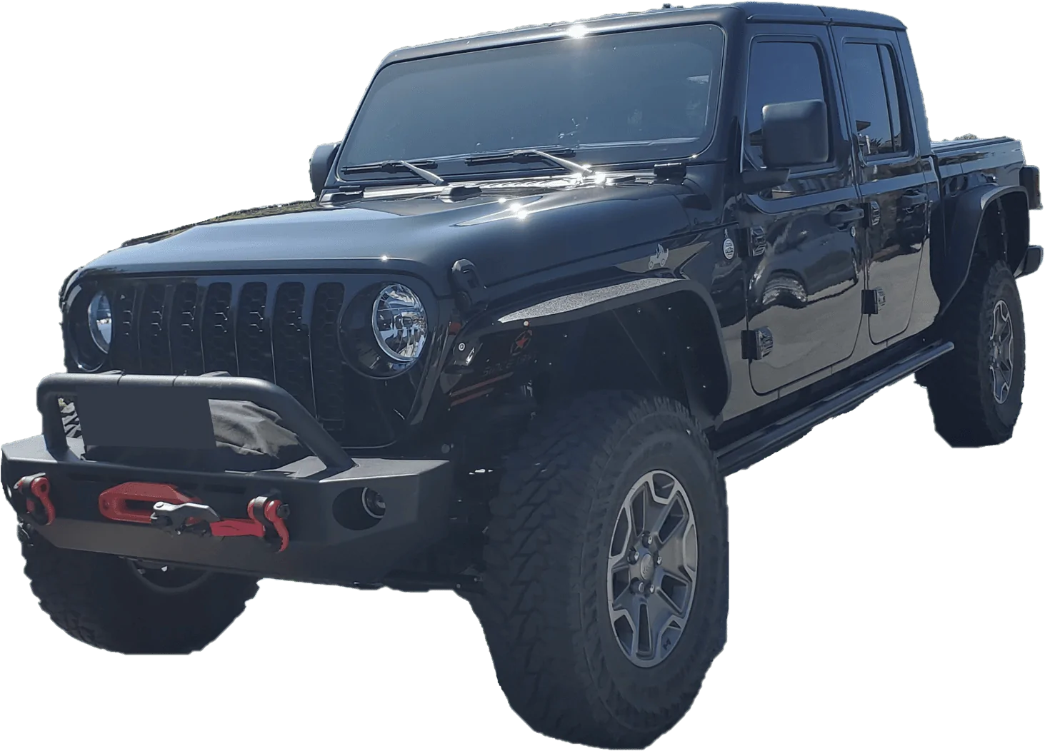 Jeep Gladiator What type of bumper? Stubby or full width? Gladiator Cutout