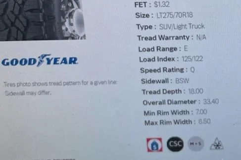 Jeep Gladiator Opinions on GY duratrac for my new JT Overland? 20210525_094110