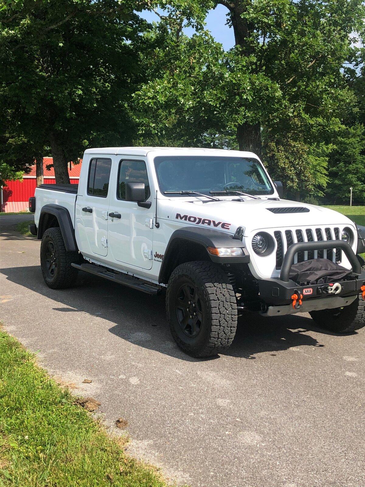 Jeep Gladiator 2021 gladiator mojave First washing c