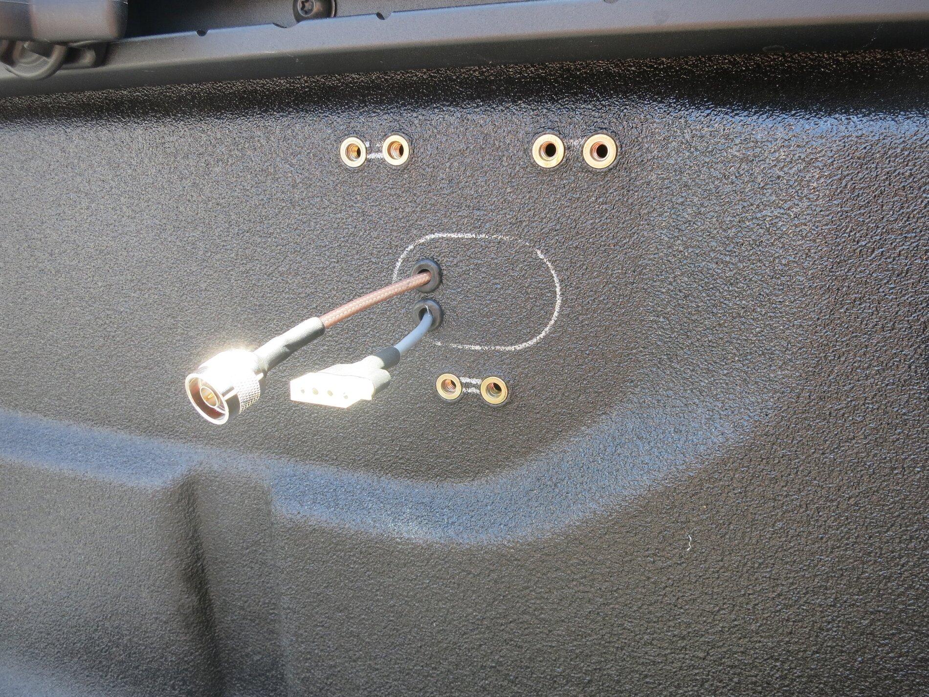 Jeep Gladiator Ham radio install 1622064195433