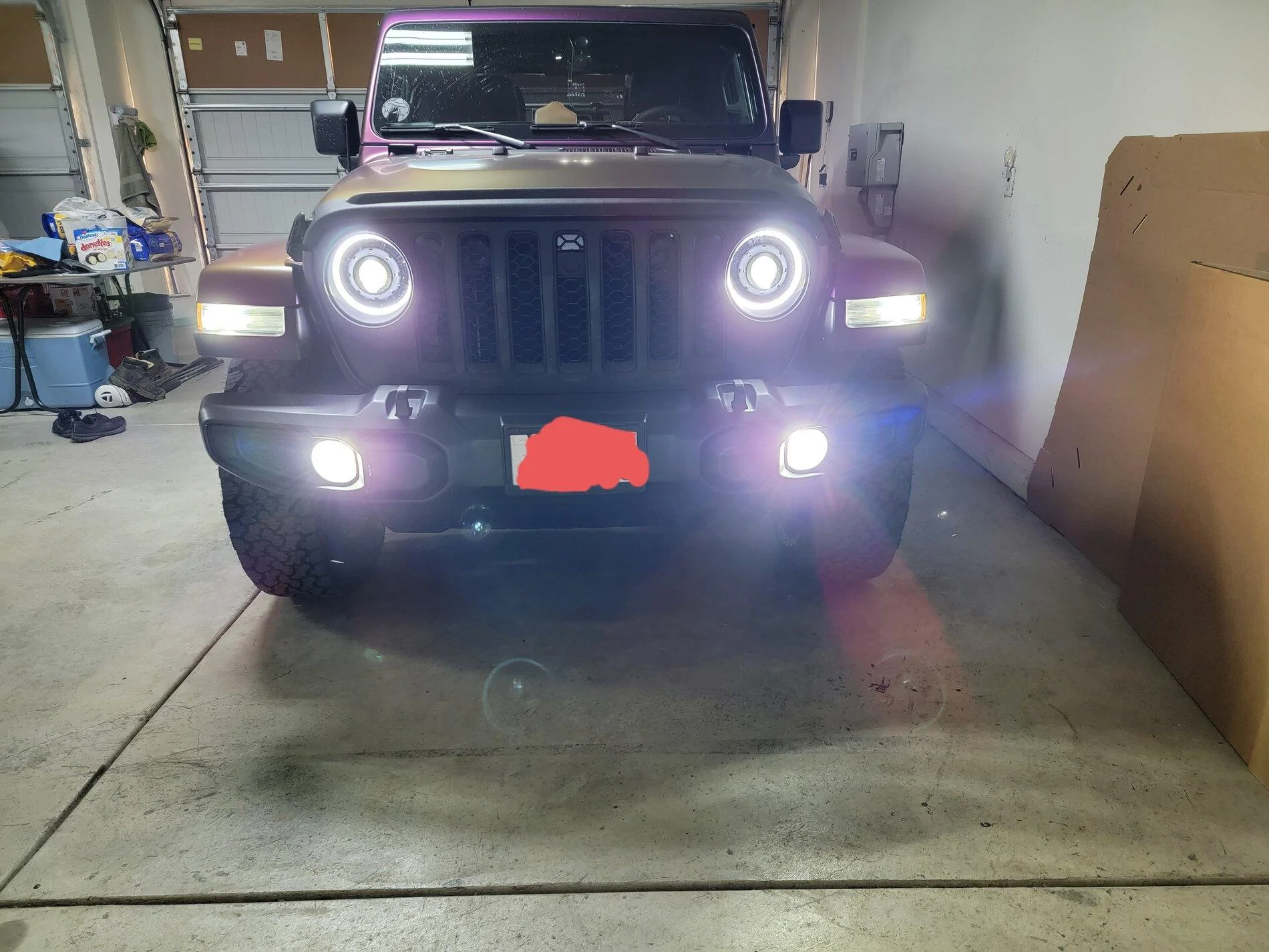 Jeep Gladiator LED Bulb Replacement - IT WORKS! 20210526_185950