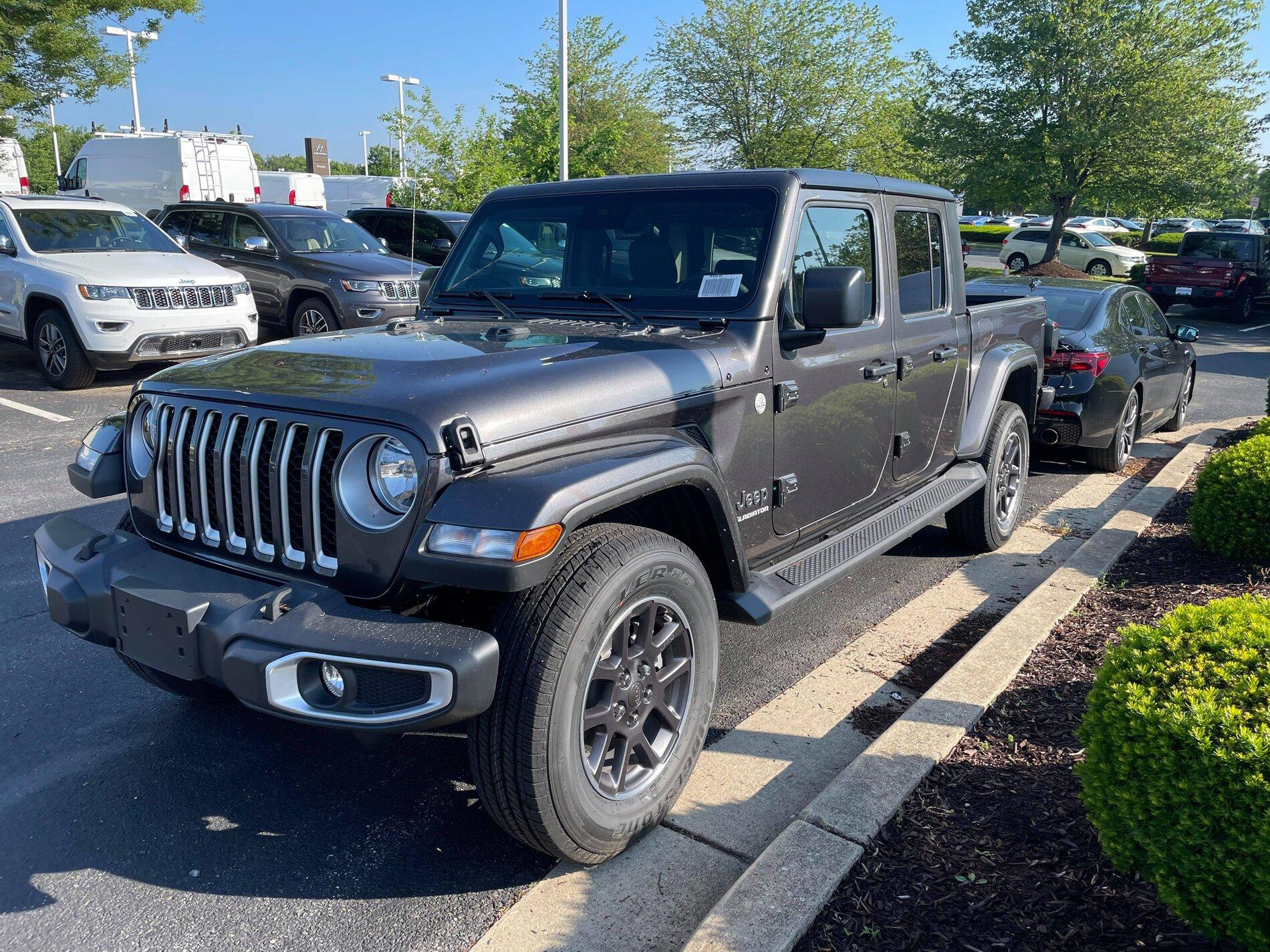 Jeep Gladiator Matt's first Jeep, its a '21 Gladiator Overland 190849817_303347408059584_1812861633408838638_n