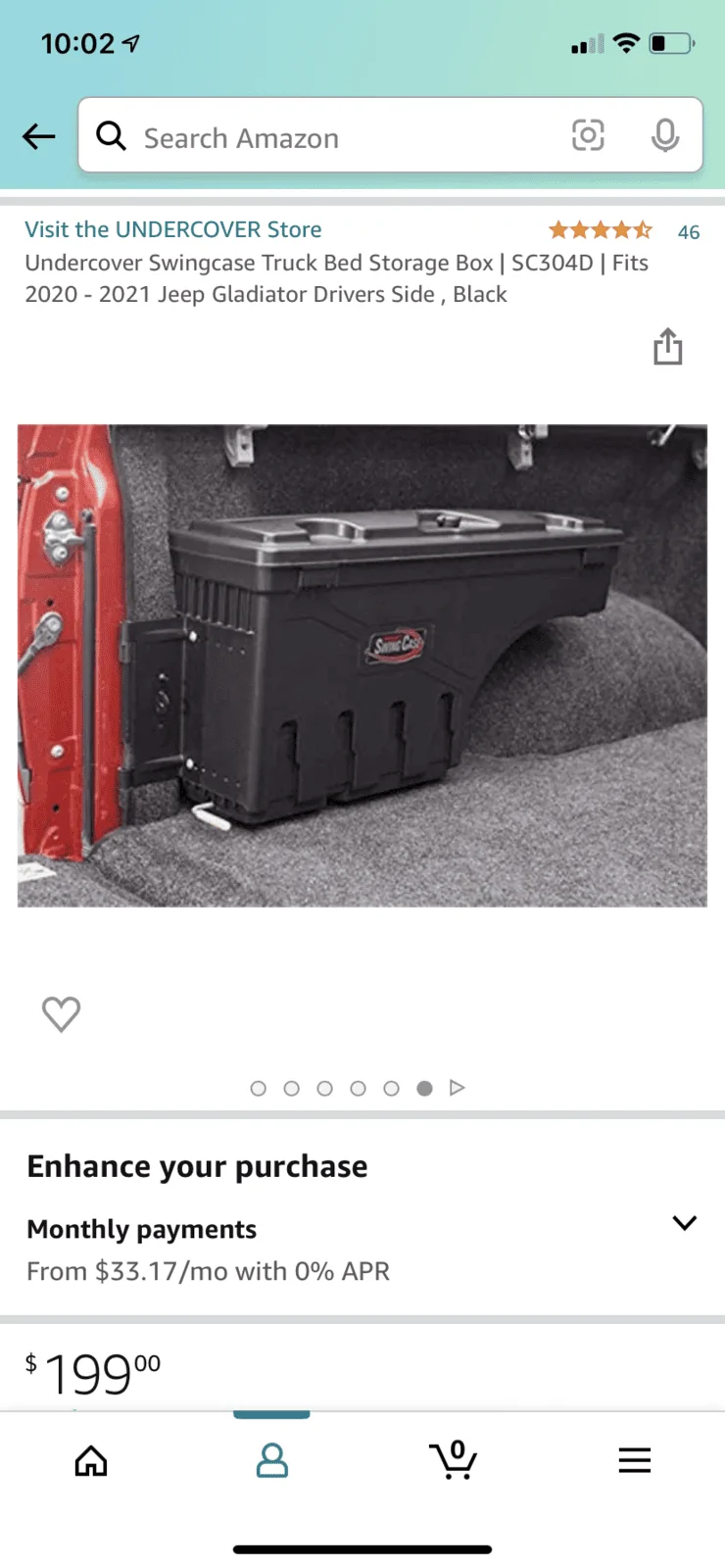 Jeep Gladiator Undercover Swing Case—$125 50E1A3F5-EDE1-4714-ADF3-A38D8A38D61C