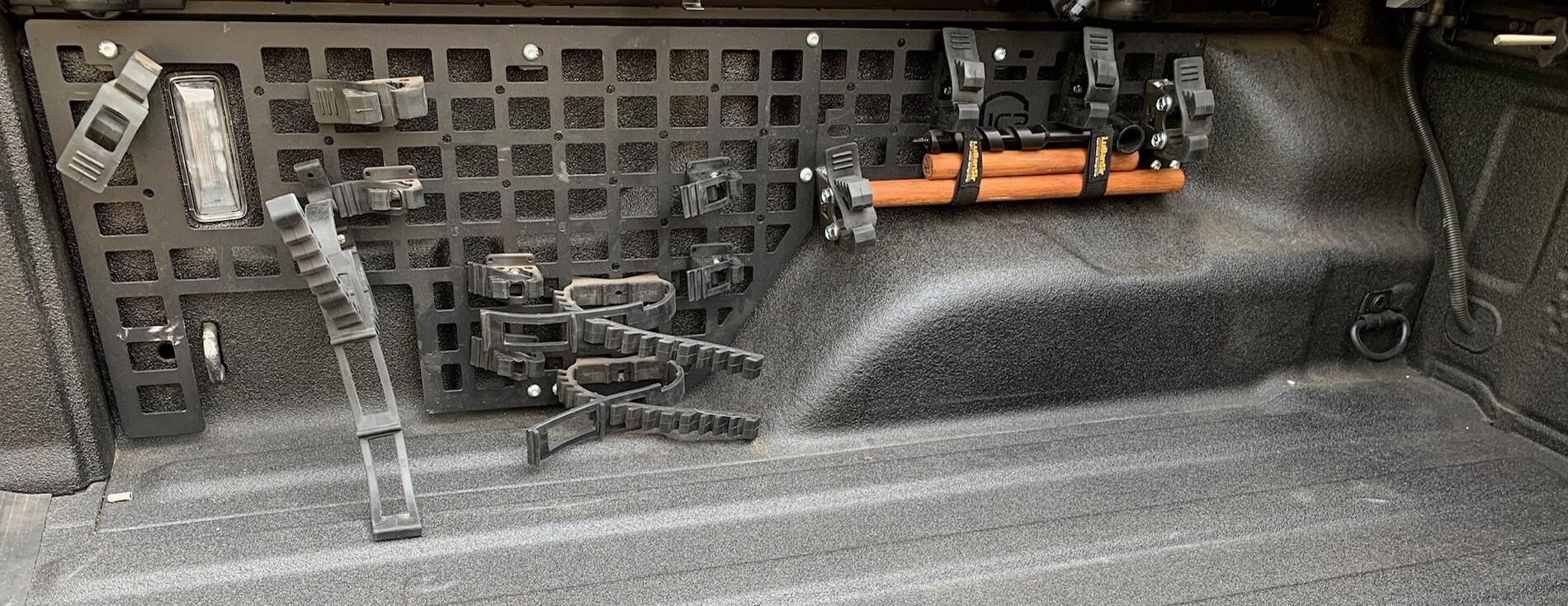 Jeep Gladiator Molle bed panels DX2xLV