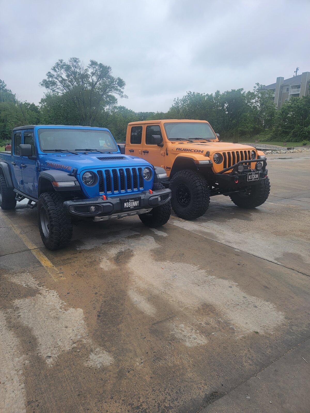 Jeep Gladiator Mud Bunny - no idea what im doing 20210528_123401