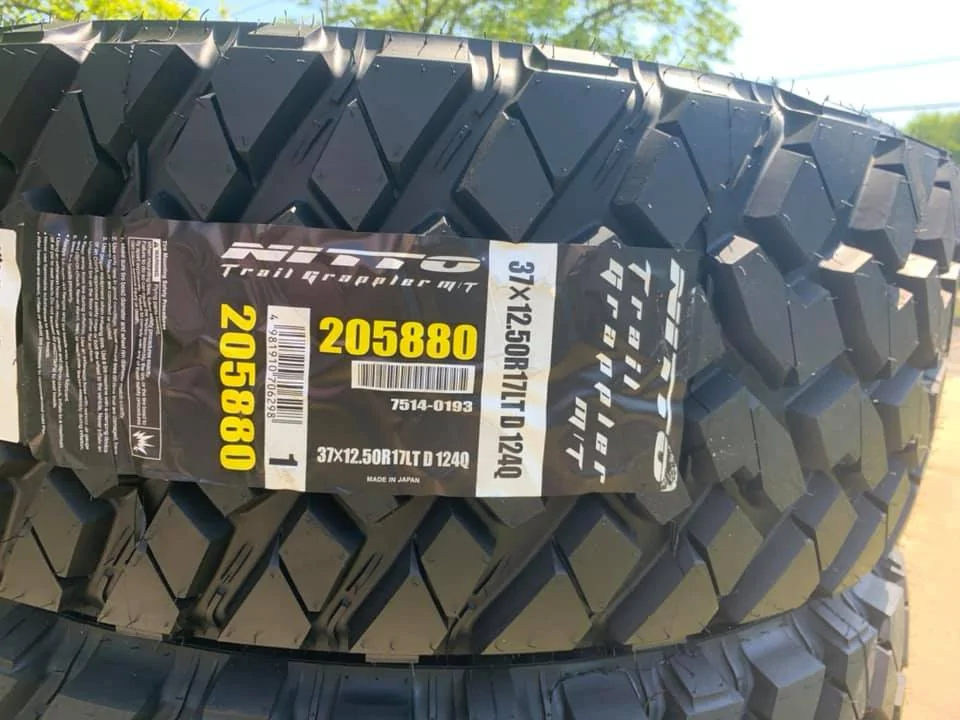 Jeep Gladiator Nitto Trail Grapler 37x12.50r17 $1700 or 40s trade NEVER MOUNTED tires5
