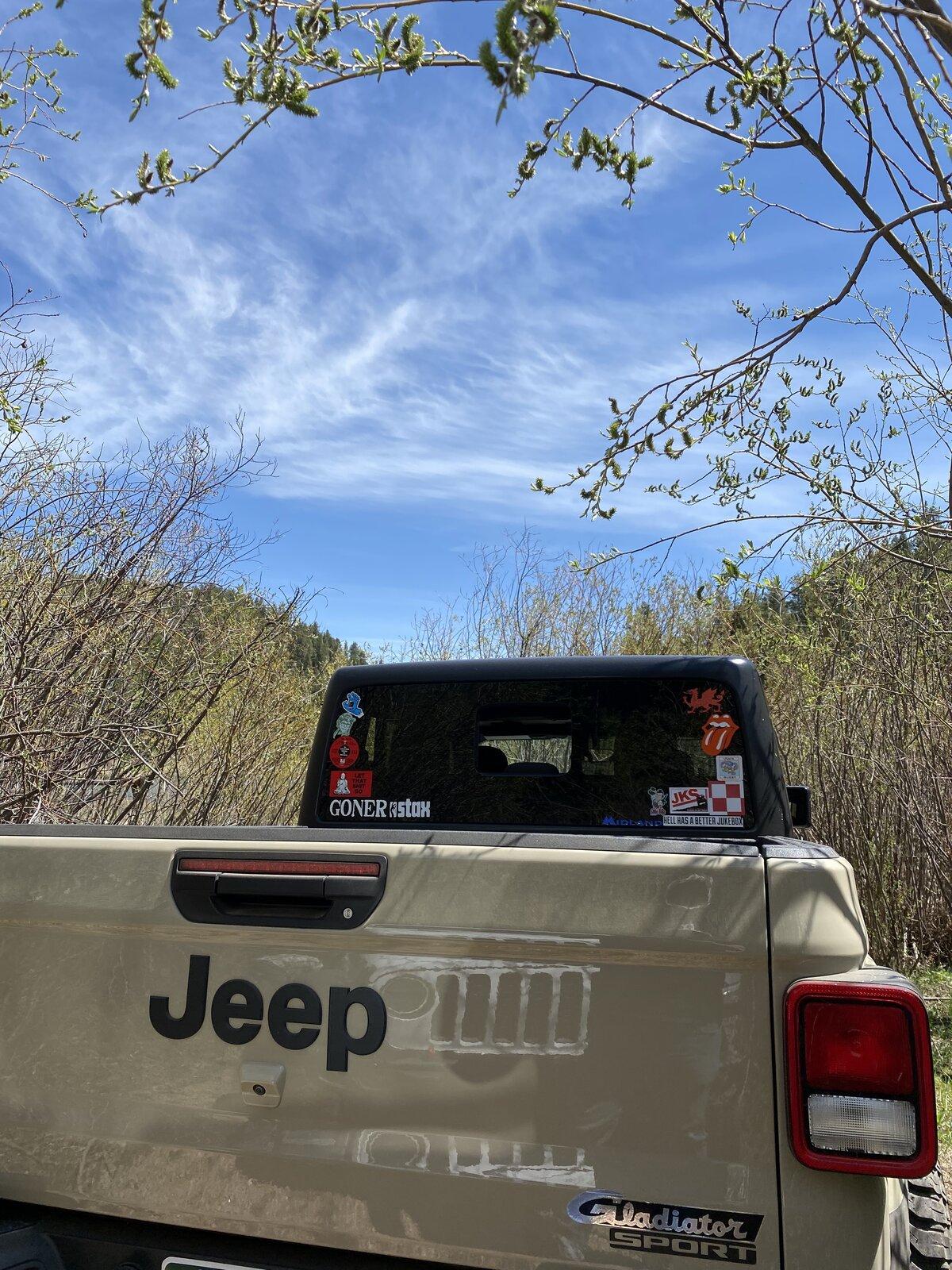 Jeep Gladiator MAY 1.  Schubarth Loop COLORADO SPRINGS/WOODLAND PARK jee