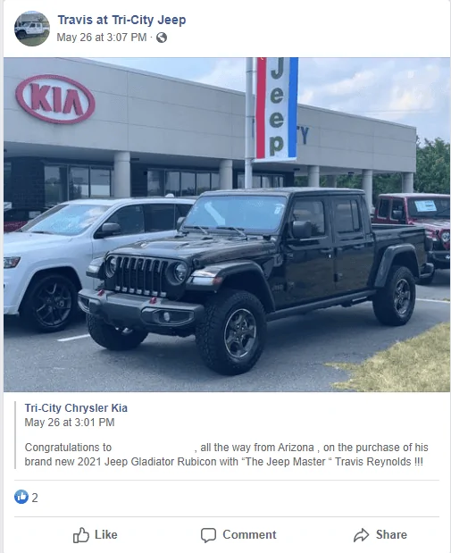 Jeep Gladiator Gladiator Window Sticker and Build Sheet Order Tracking 1622413244690