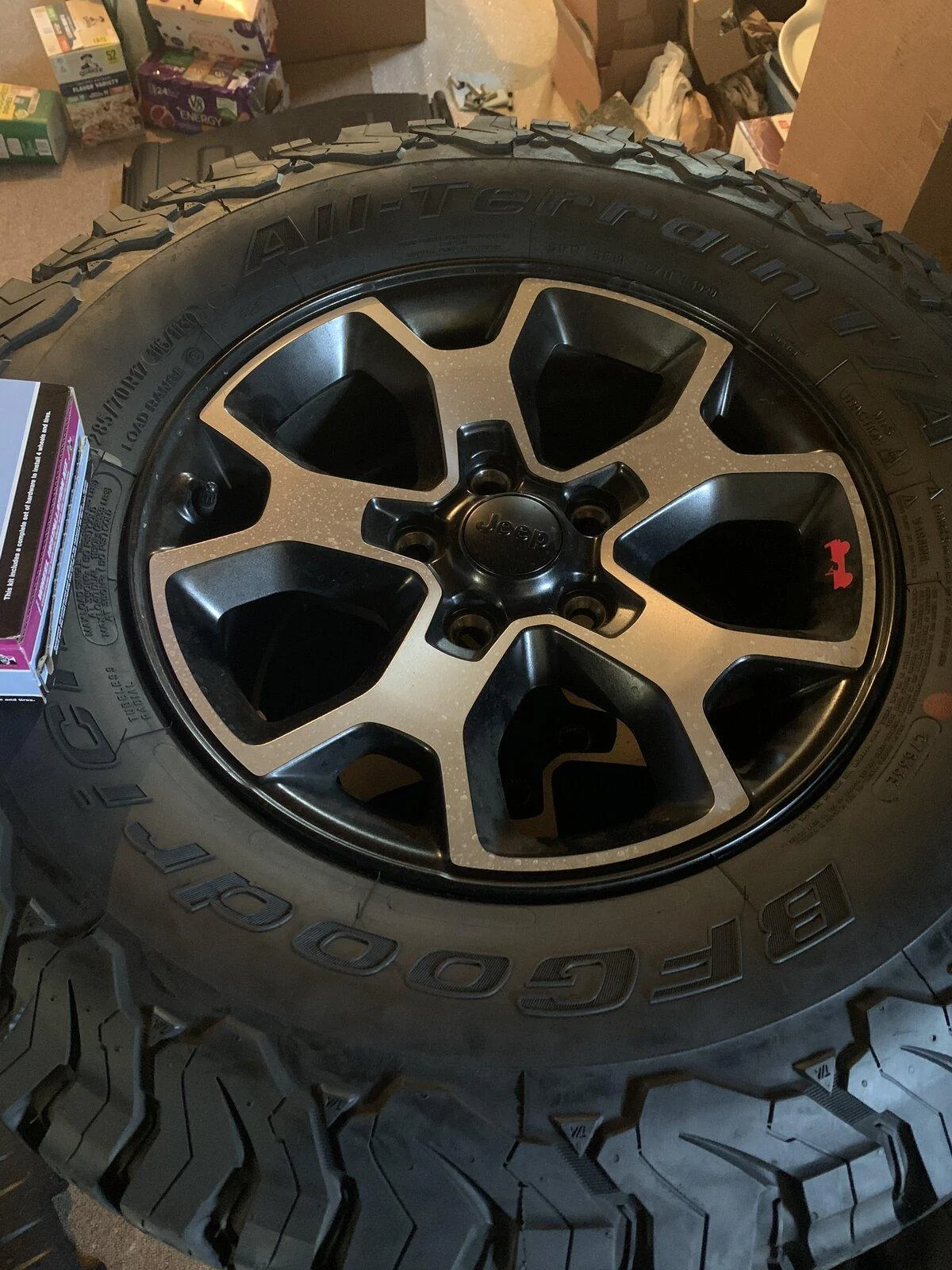 Jeep Gladiator Noob Question: swapping out rubicon wheels and tires 5DCE4CAC-7E2F-4F71-AE4C-CF0D1604FF48