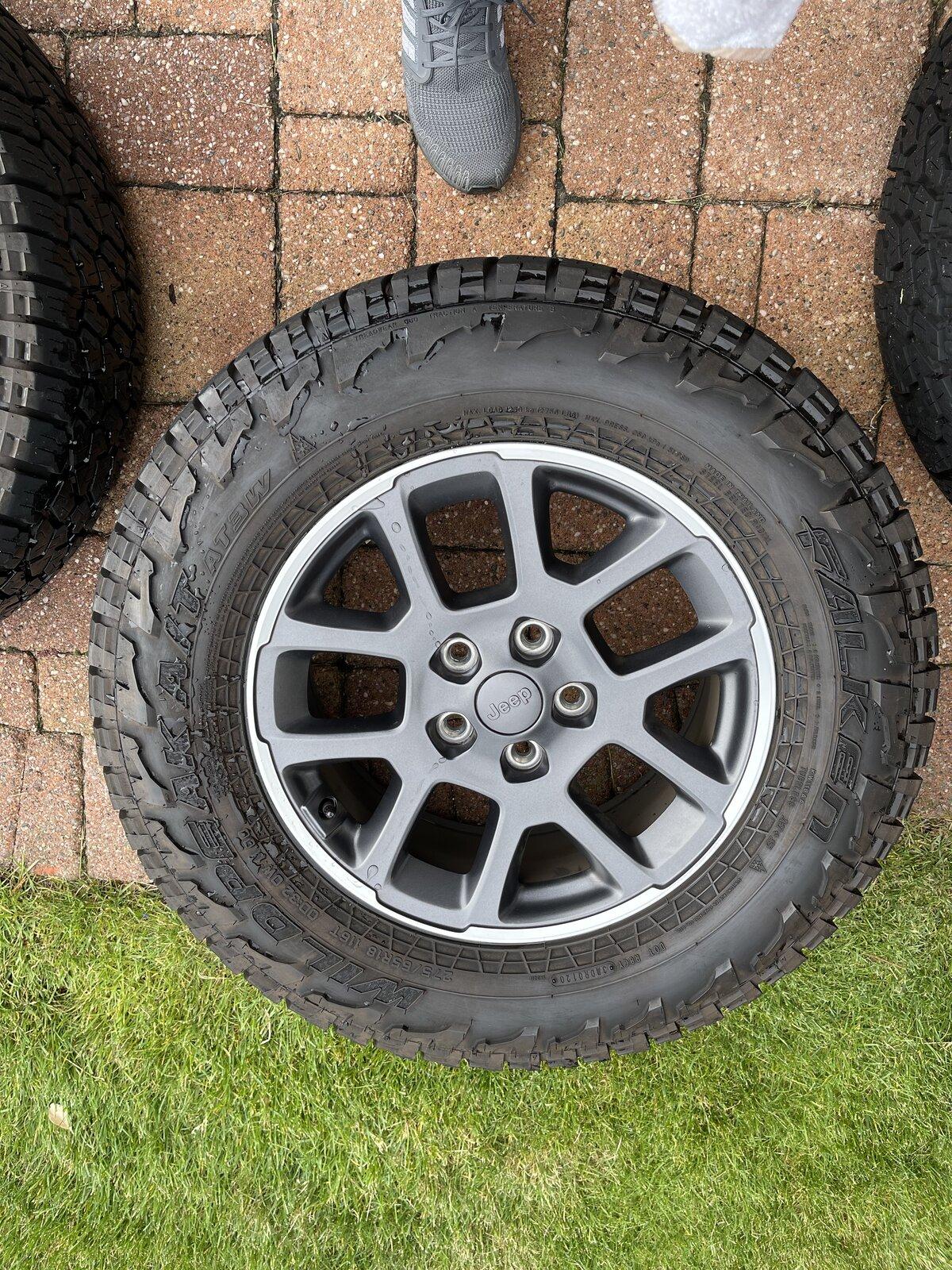 Jeep Gladiator 4 Falken wildpeak AT3W’s on overland wheels 8E092FF0-D226-49DC-B30E-F7F2D43D8A65