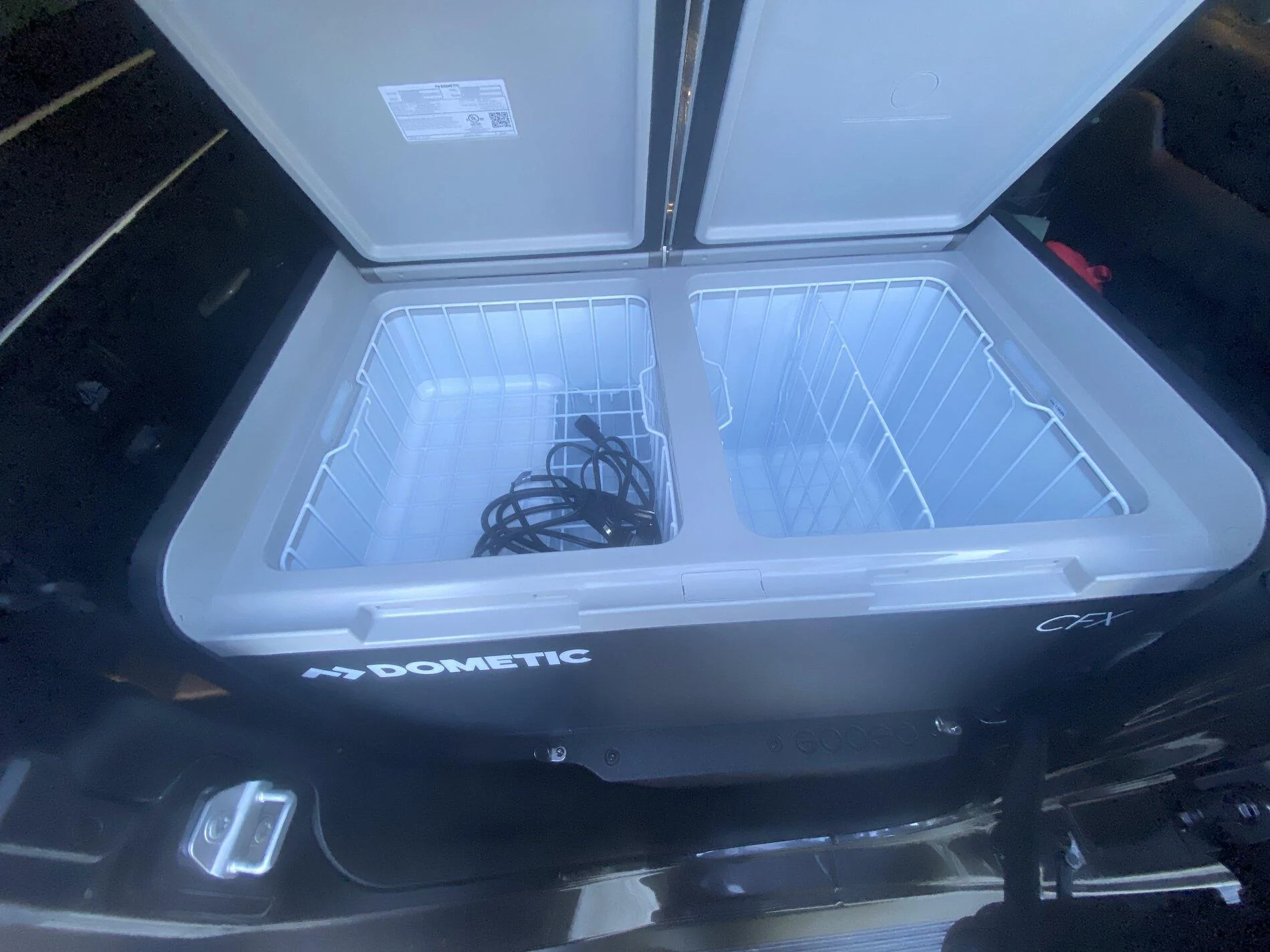Jeep Gladiator Dometic CFX3 55IM in 40% Rear Seat F4842019-BA39-405A-9E65-6DB567F73B6E