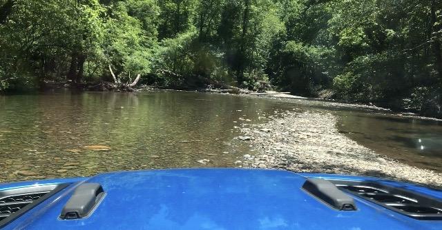 Jeep Gladiator Where did you take your Gladiator today? Charlies Creek Rd Tallulah River Water Crossing.JPG