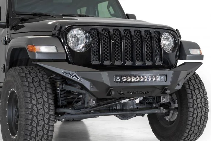 Jeep Gladiator Replacing bumper and OEM halogen fog lights Jeep-Wrangler-JL-and-Jeep-Gladiator-JT-full-length-front-bumper