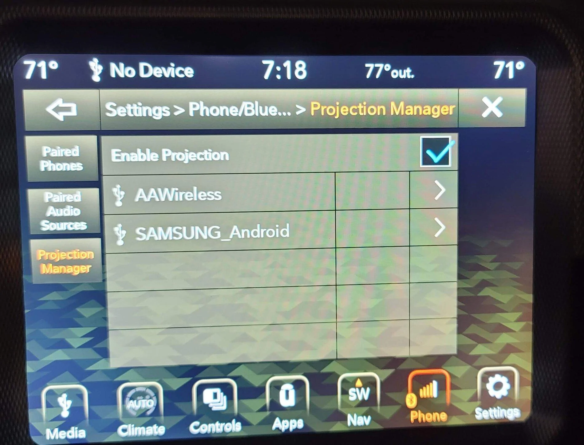 Jeep Gladiator Wireless Android Auto adapter finally here 20210601_191819