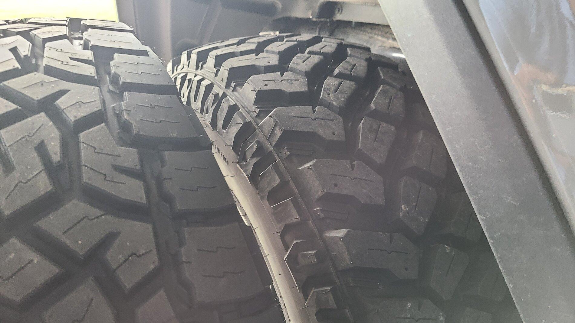 Jeep Gladiator Let's see your 285/75 17 tires 20210602_161956