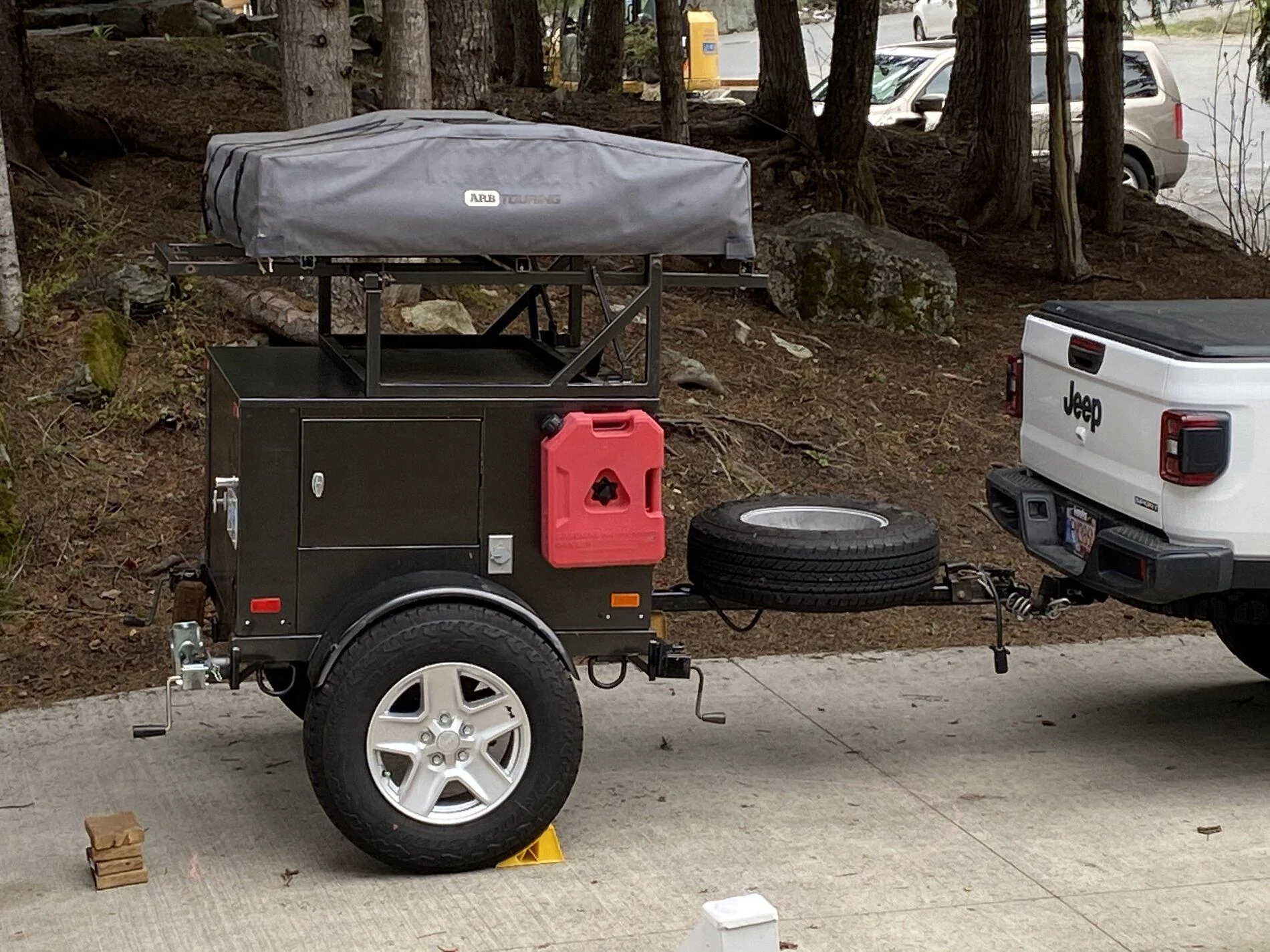 Jeep Gladiator Custom Overland trailer build CAA645C5-7690-46DA-A6A3-65A9246968E9
