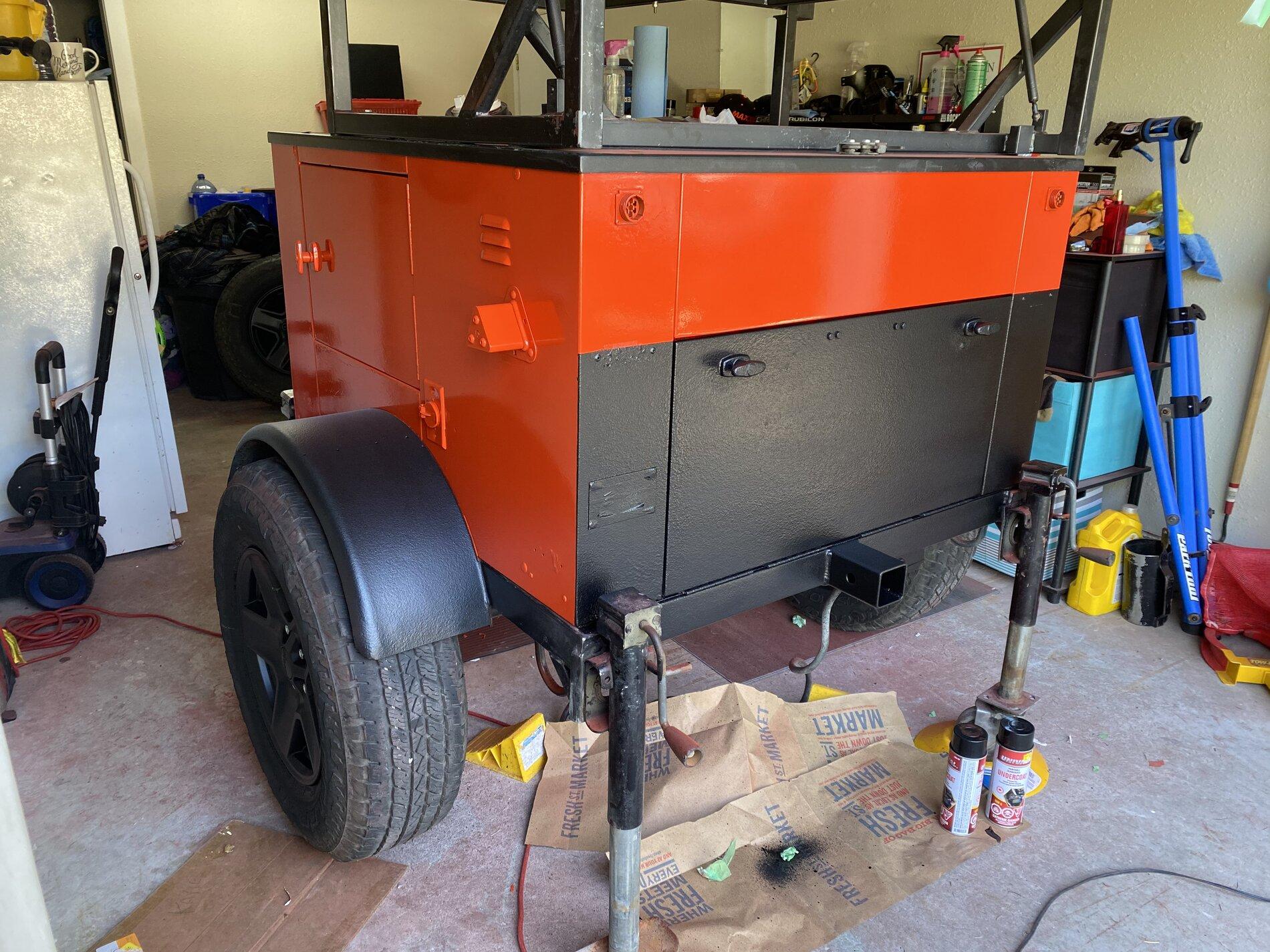 Jeep Gladiator Custom Overland trailer build 8BB86B72-26EF-4614-A60D-C3F147C1C100