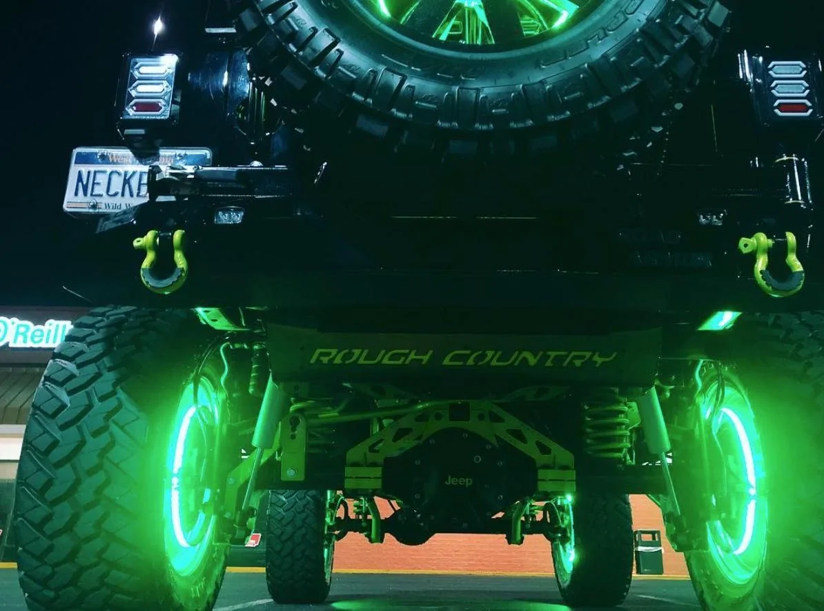 Jeep Gladiator Eye Catching Illuminated Wheel Rings! 45393025634_227fbee093_o