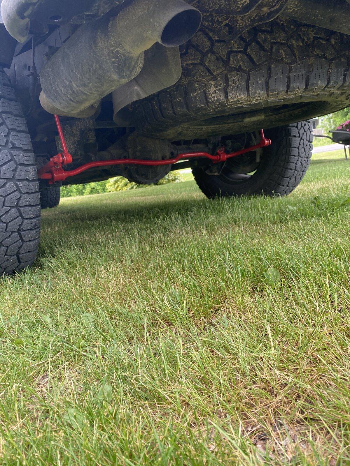 Jeep Gladiator Painted my rear sway bar 5669F13E-6FAE-4674-BB9A-505B1C1F8DFE