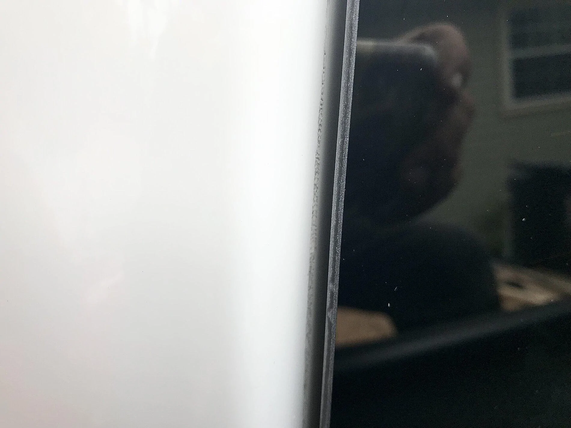 Jeep Gladiator Got New Rear Window and They Chipped My Top IMG_0077