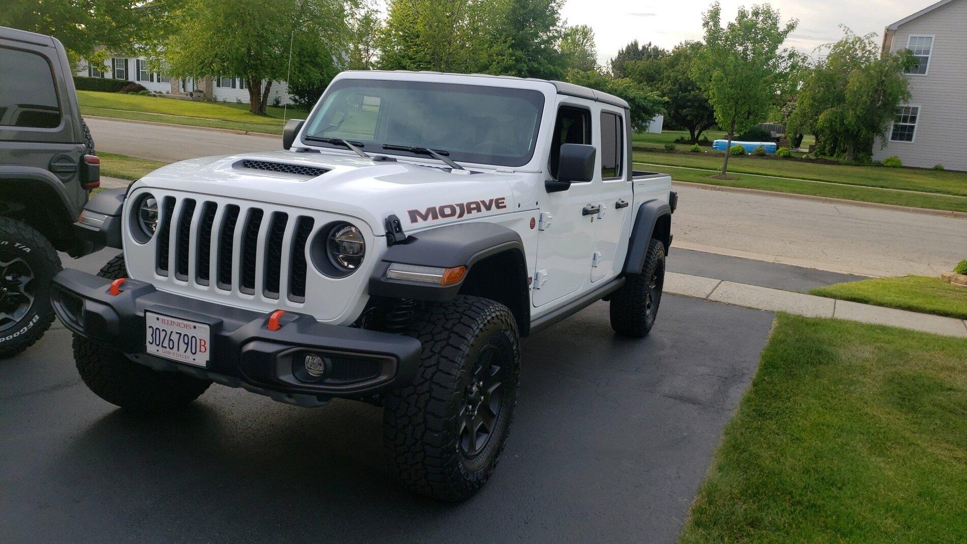 Jeep Gladiator Finally got my Mojave yesterday IMG_20210603_190316_01