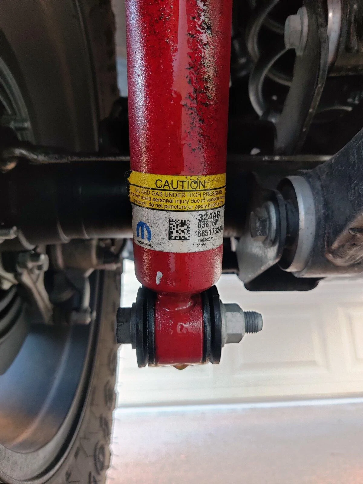 Jeep Gladiator 2021 Willys Rear Shock Leaking Gladiator.c