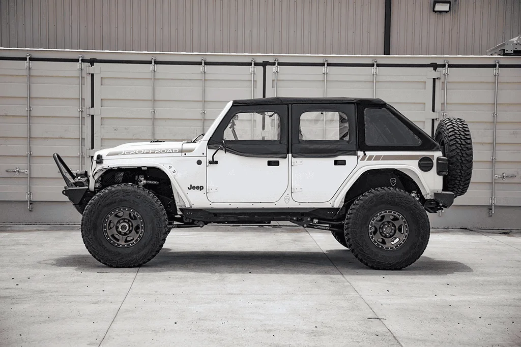 Jeep Gladiator JCR Half Doors update, now accept Bestop upper windows! 1622832127834