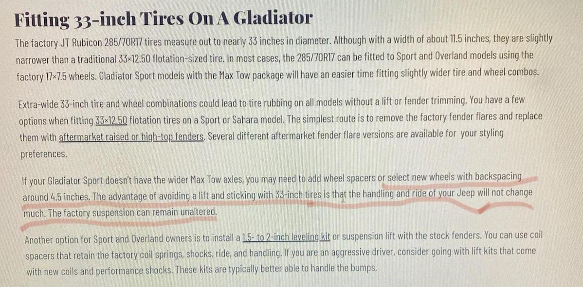 Jeep Gladiator 2020 Jeep Gladiator Sport JT, need tire and wheel advice/recommendations IMG_0948