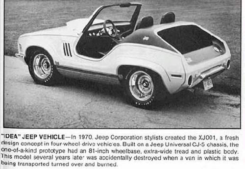 Jeep Gladiator Launch Edition Gladiator has been delivered! 1970-jeep-xj001-prototype_74566874