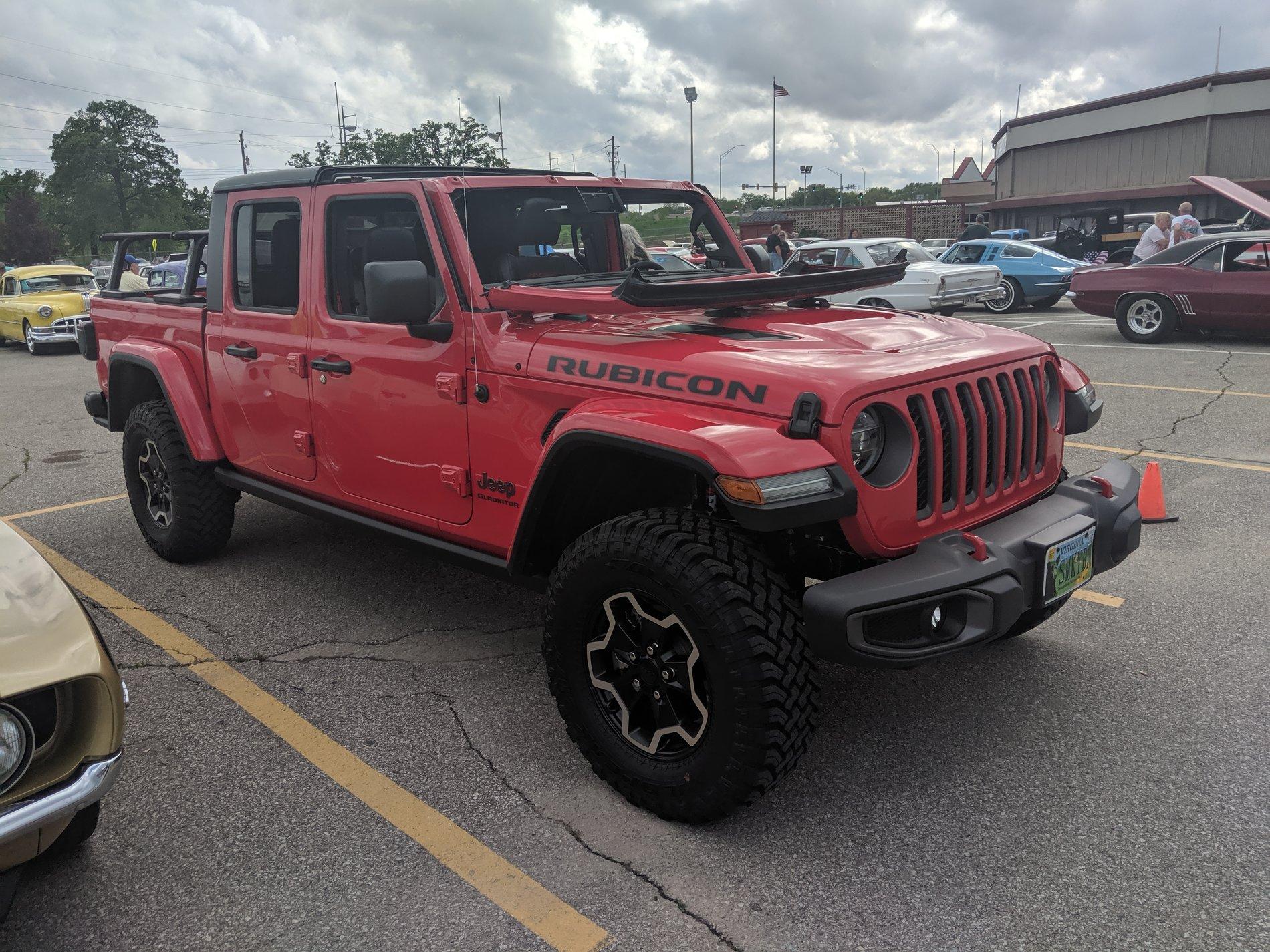 Jeep Gladiator FIRECRACKER RED Gladiator JT Club IMG_20190524_164214