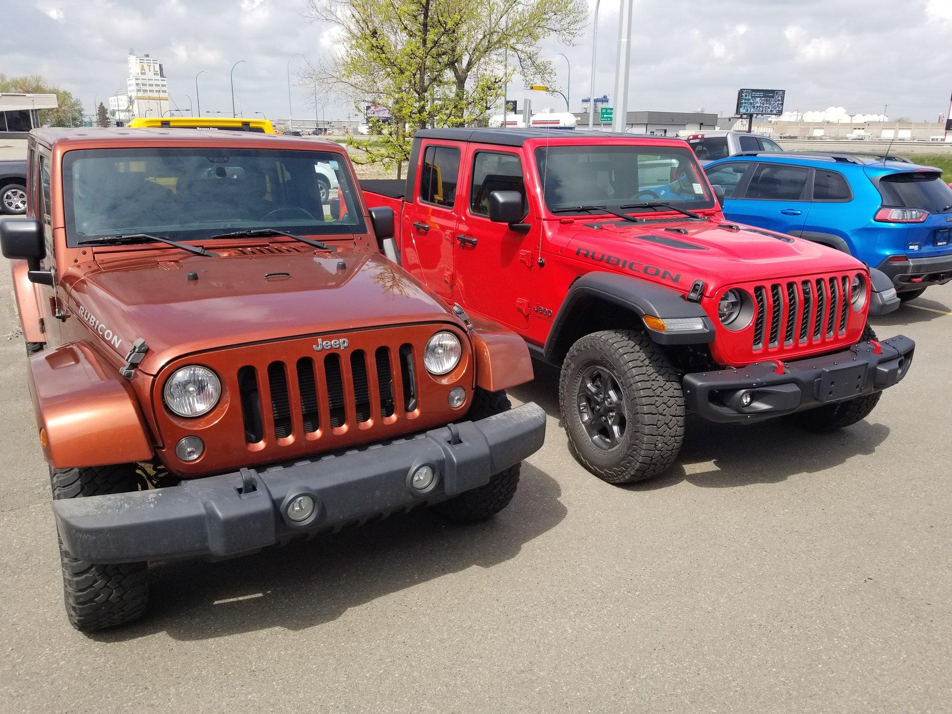 Jeep Gladiator 2020 Jeep Gladiator (JT) Canadian Order Guide 20190525_121520
