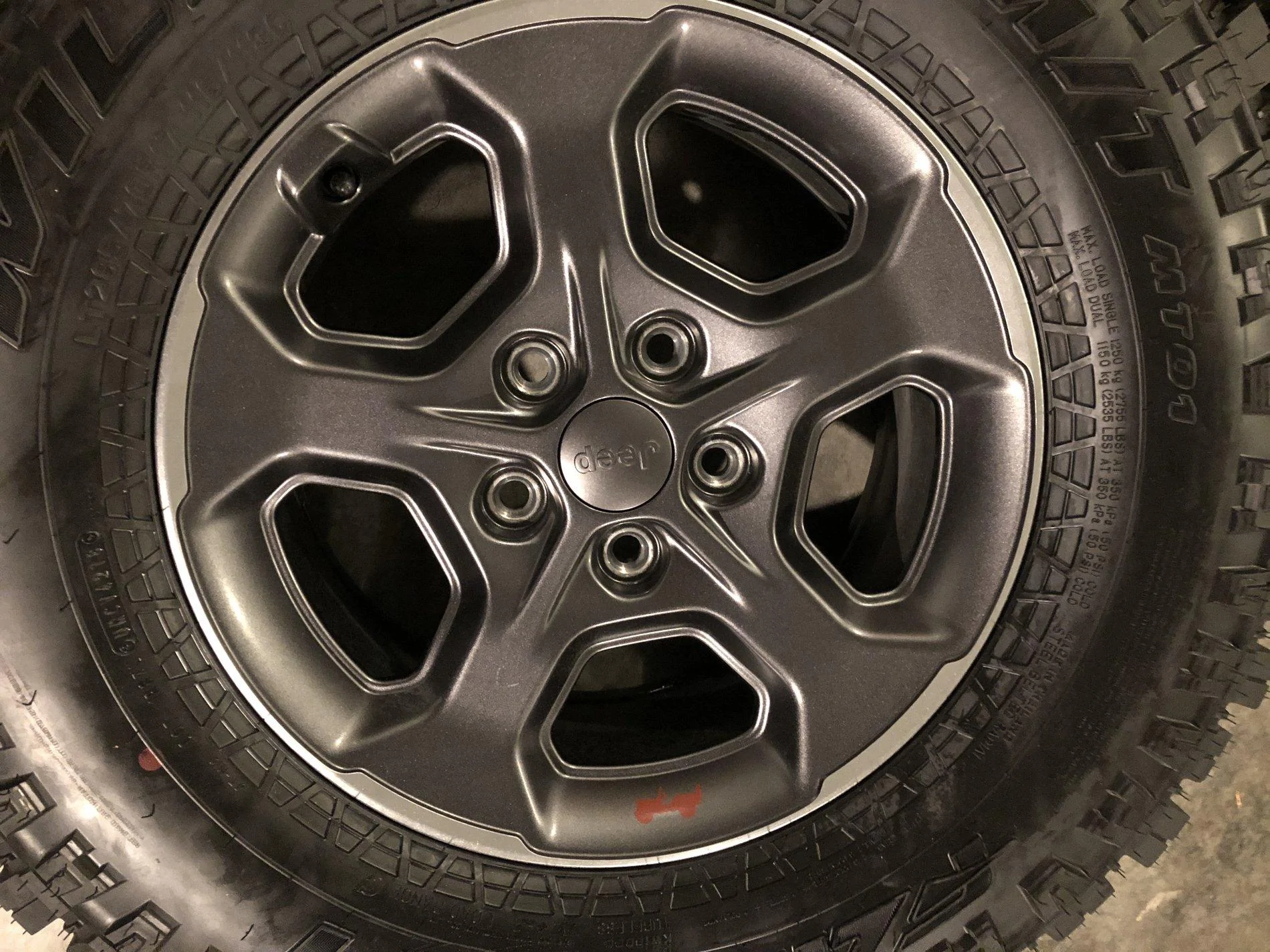 Jeep Gladiator SOLD!  Set of four gladiator rubicon wheels and tires. 47AA6B44-FD11-4D86-90C6-8024DC74A27C