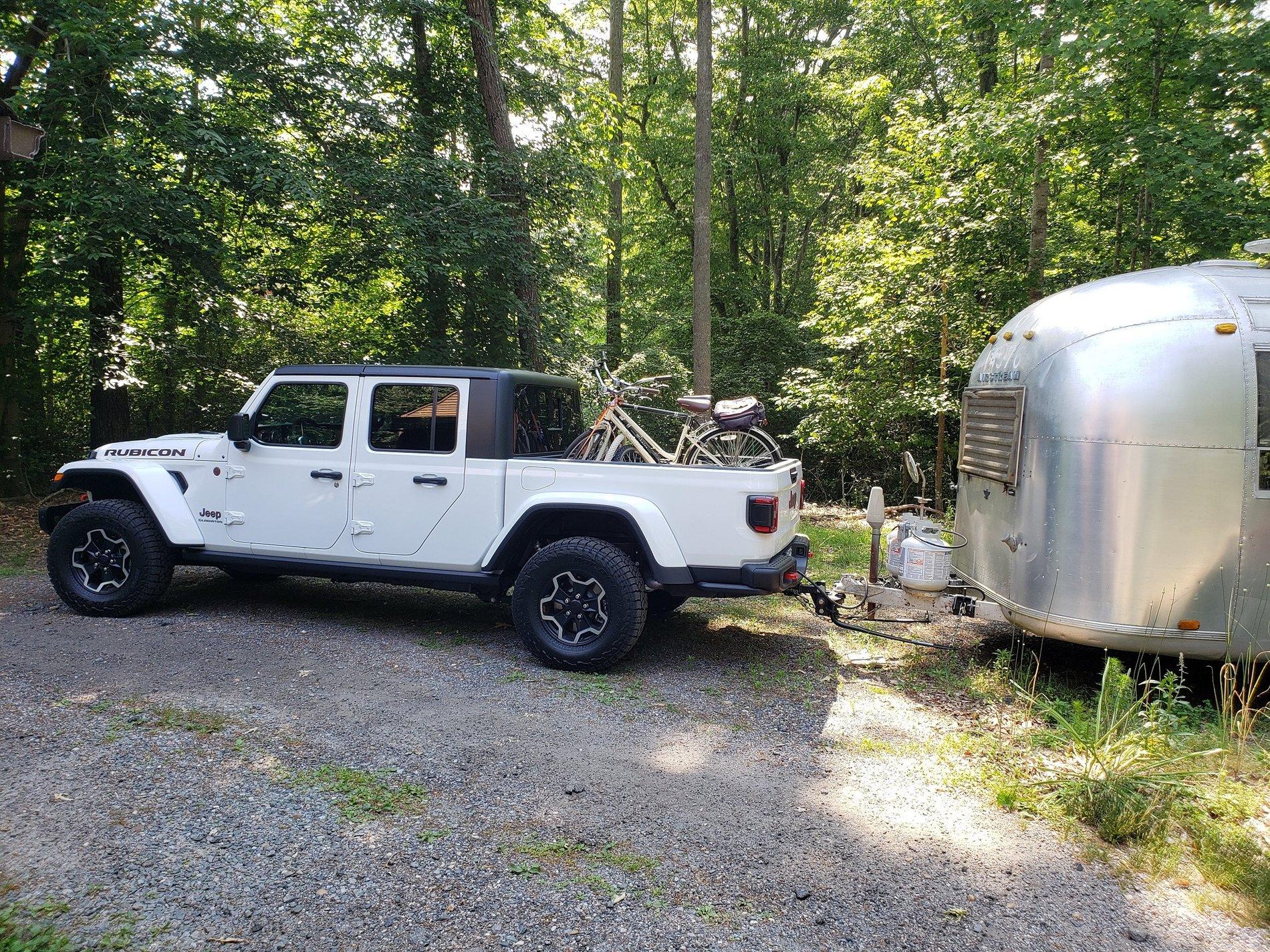 Jeep Gladiator First time towing my Airstream with the Gladiator 20190524_154628s