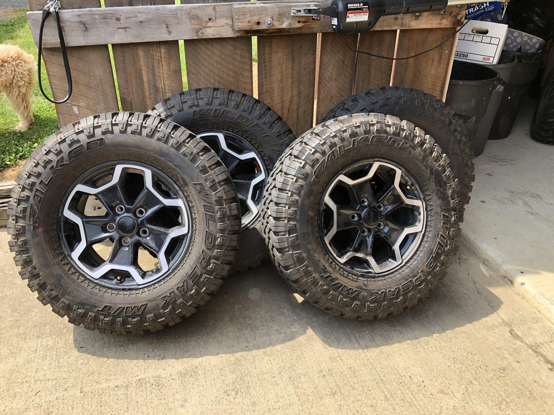 Jeep Gladiator What is a good asking price for my Factory Rubicon Tires and Wheels? 5CA7B28F-EEC6-4DED-97E8-7CA52265C812